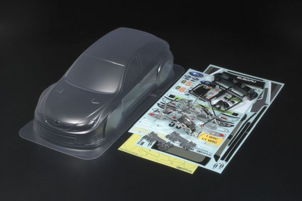 Tamiya Subaru Impreza WRC 08 Body Parts Set - RCXX - RC Racing Shop | RC Models | Tuning & Spare Parts for Professionals
