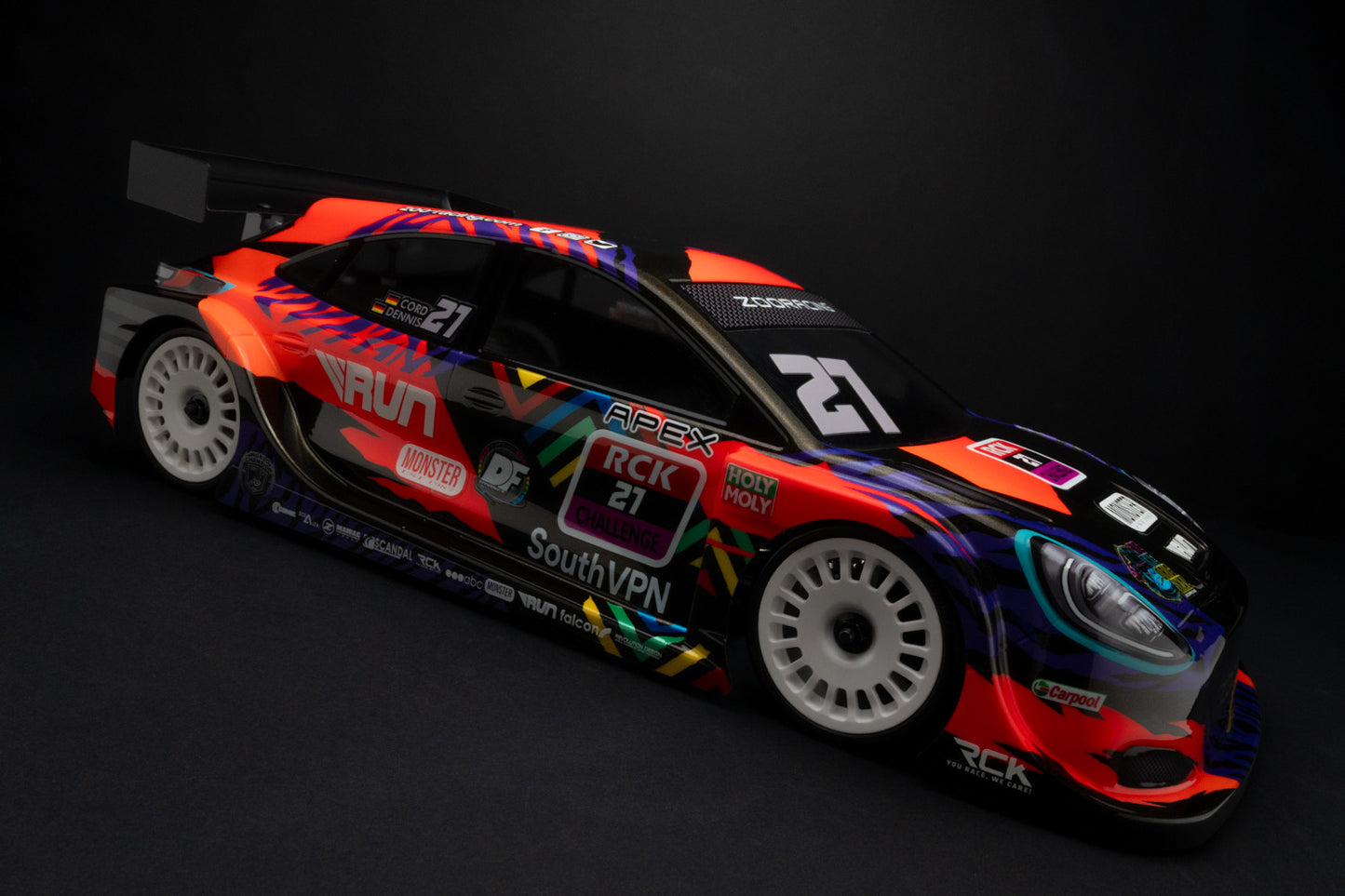 ZooRacing ZR-0027-07 - APEX - 1:10 190mm FWD Karosserie - 0.7mm REGULAR