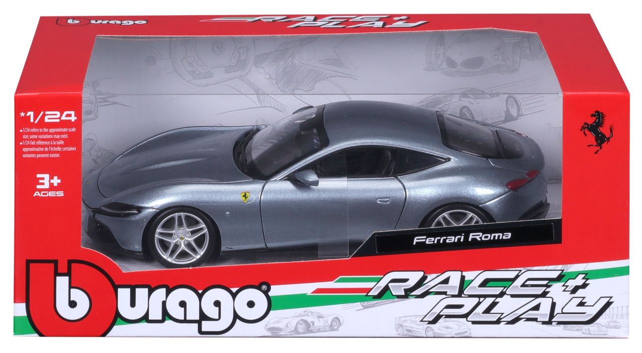 Ferrari R&P Roma 1/24 grau - RCXX - RC Racing Shop | RC Models | Tuning & Spare Parts for Professionals