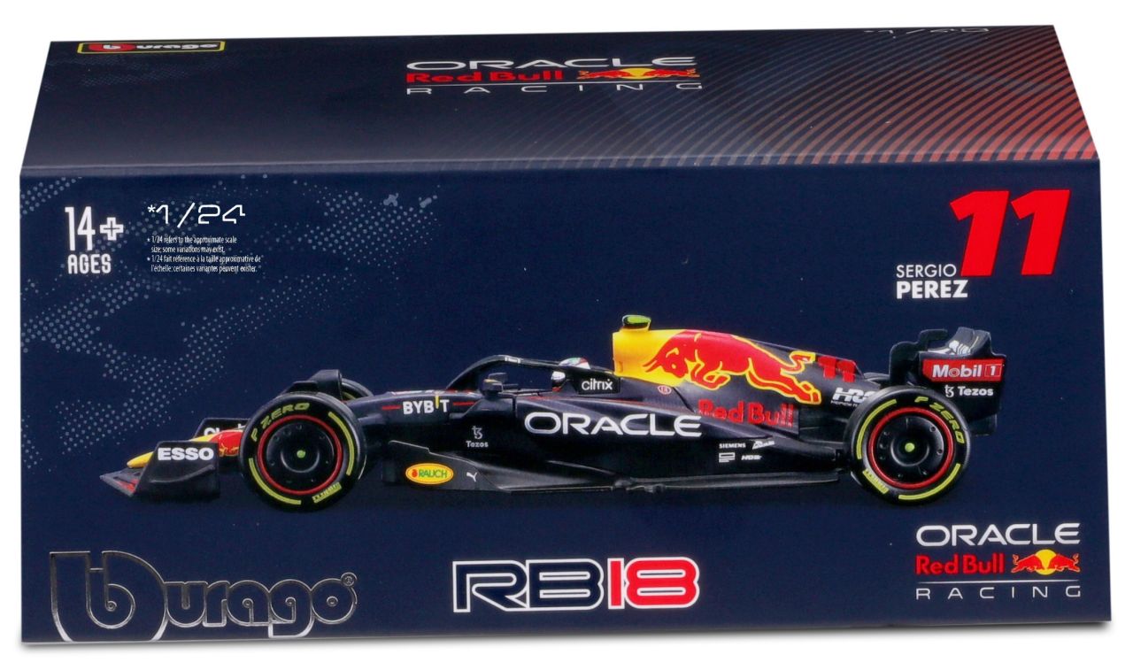 Red Bull F1 RB18 1/24 Perez 2022 - RCXX - RC Racing Shop | RC Models | Tuning & Spare Parts for Professionals