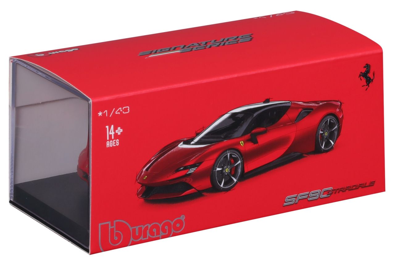 Ferrari SF90 Stradale 1/43 rot - RCXX - RC Racing Shop | RC Models | Tuning & Spare Parts for Professionals