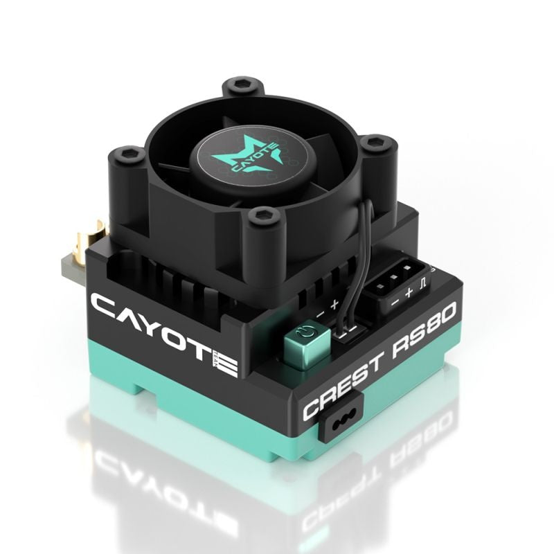 CREST RS80 Brushless ESC Stock sensored CAYOTE for 1/10