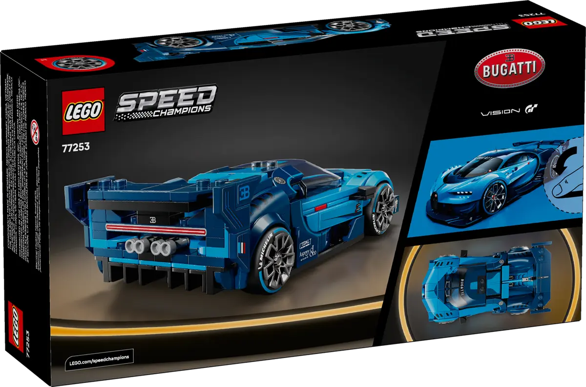 LEGO Speed Champions Bugatti Vision GT Hyper Sports Car - 77253