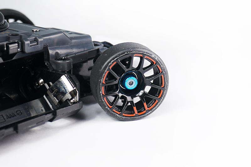 Stop nuts M2 aluminum blue Koswork (5) Mini-Z Series