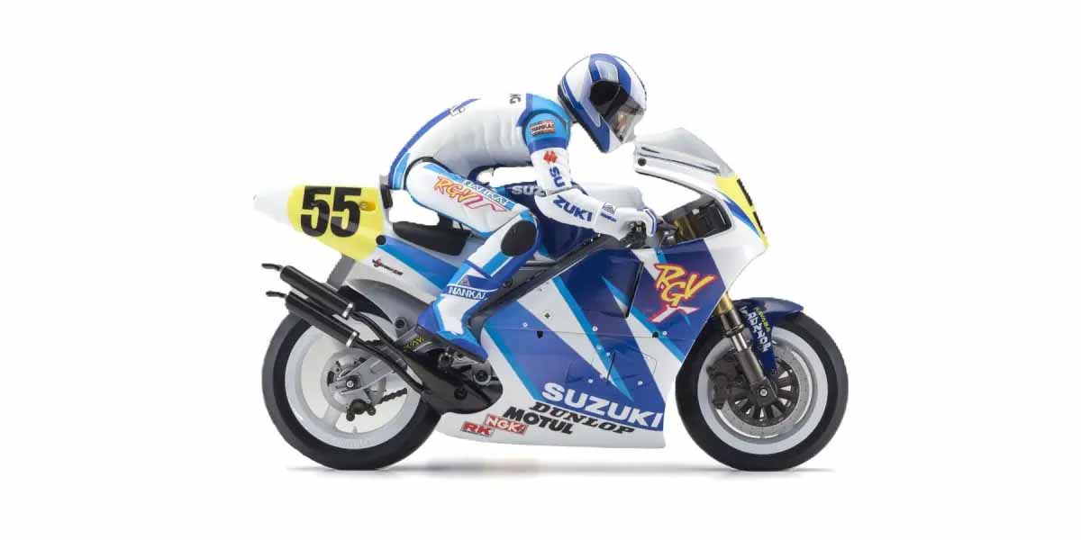 Kyosho Moto Accroché au Racer SRT Suzuki RGV 1992 Kit 1:8