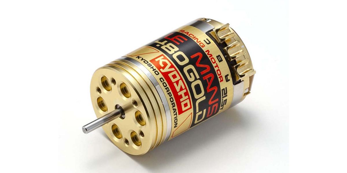 E-Motor Kyosho Le Mans 480 Gold BLS 21.5 Legendary Serie