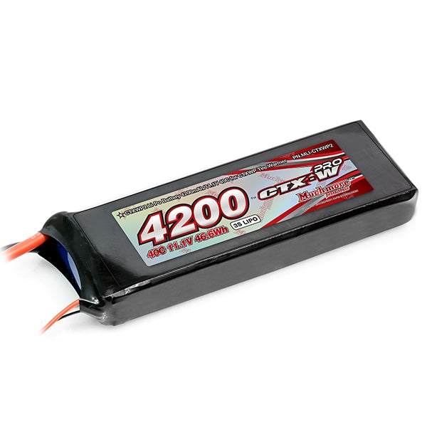 MUCHMORE CTXWP2 Li-Po Battery 4200mAh/11.1V 40C for CTXWP Tire Warmer (1) MLI-CTXWP2 - RCXX - rc racing for professionals
