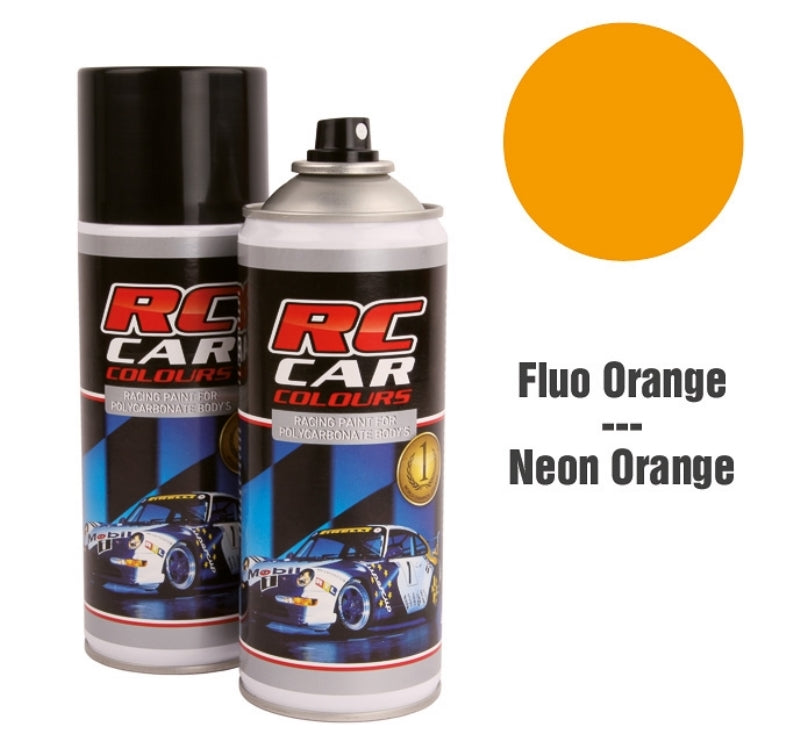 RC Car Colours FLUO ORANGE 006 Lexan Colour Spray 150ml - PRC01006 - RCXX - rc racing for professionals