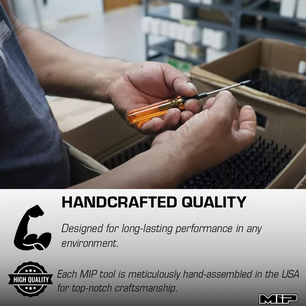 MIP Hex Driver Wrench Set Gen 2, Metric (3), 1.5mm, 2.0mm, & 2.5mm - #9602