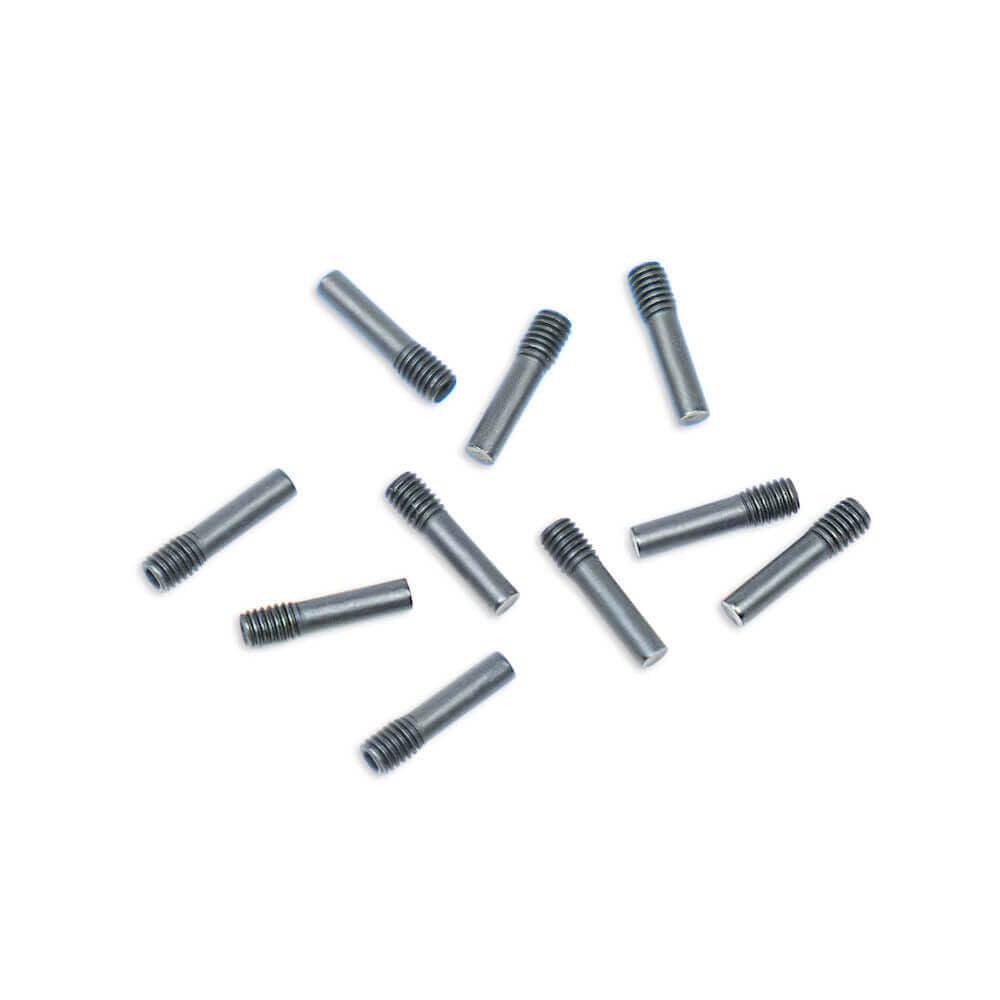 Tekno M3x12mm Screw Pins (black, 10pcs) - TKR1613