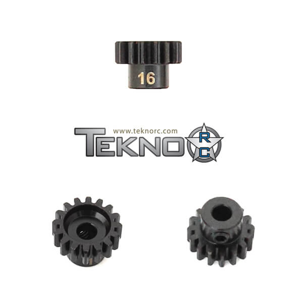 Tekno M5 Pinion Gear (16t, MOD1, 5mm bore, M5 set screw) - TKR4176