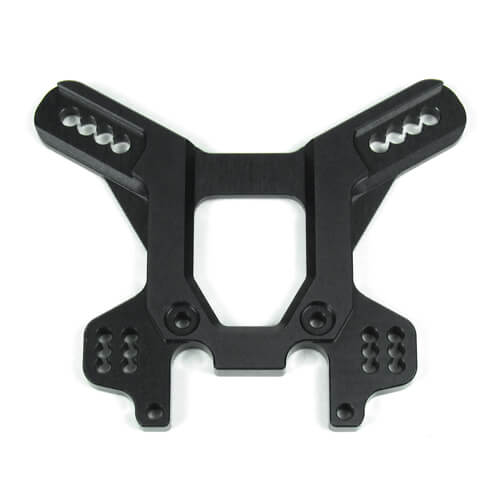 Tekno Shock Tower (front, 7075 NC, gun metal ano, EB48) - TKR5028