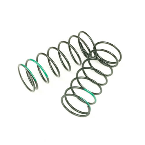 Tekno Shock Spring Set (front, 1.4x7.625, 5.25lb/in, 50mm, green) - TKR7042