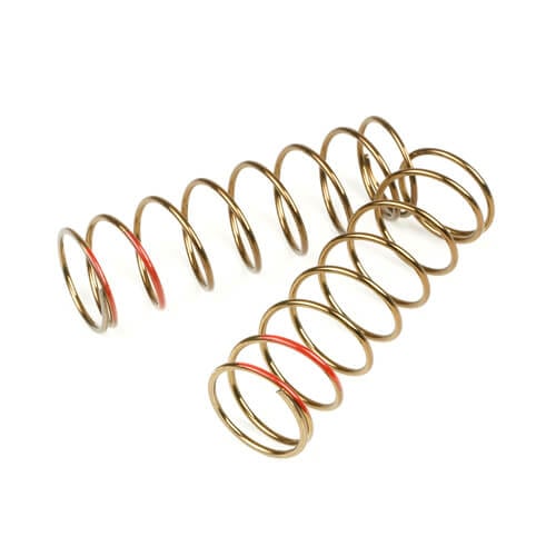 Tekno LF Shock Spring Set (front, 1.6x8.5, 5.29lb/in, 75mm, red) - TKR8768