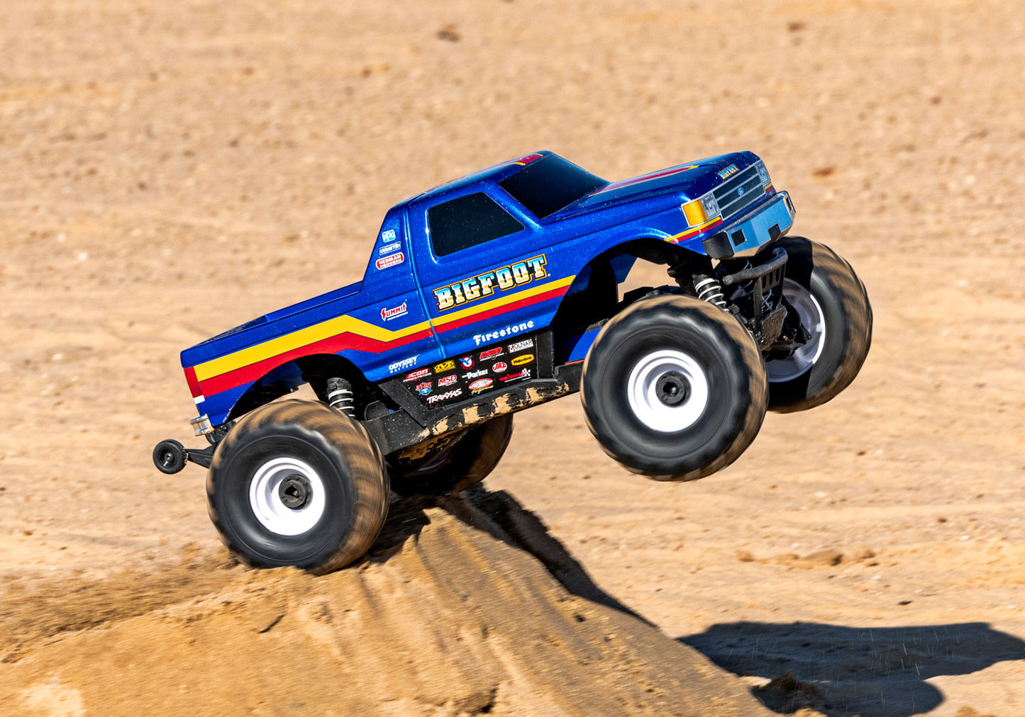Traxxas Bigfoot No.8 4x4 BL-2S RTR Monster Truck Blau - RCXX - RC Racing Shop | RC Models | Tuning & Spare Parts for Professionals