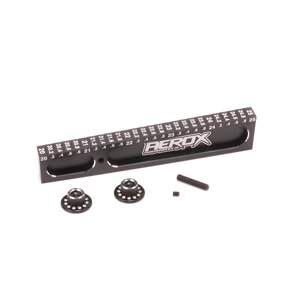 AEROX TC DROOP GAUGE & DISKS- AX015 - RCXX - RC Racing Shop | RC Models | Tuning & Spare Parts for Professionals