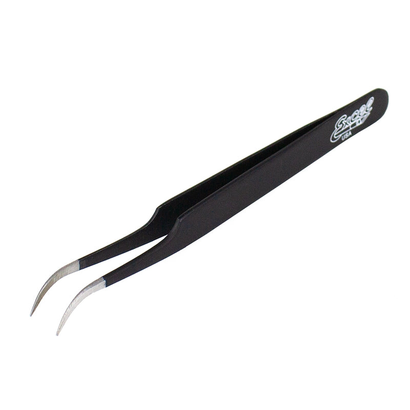 Curved Tweezers - Black