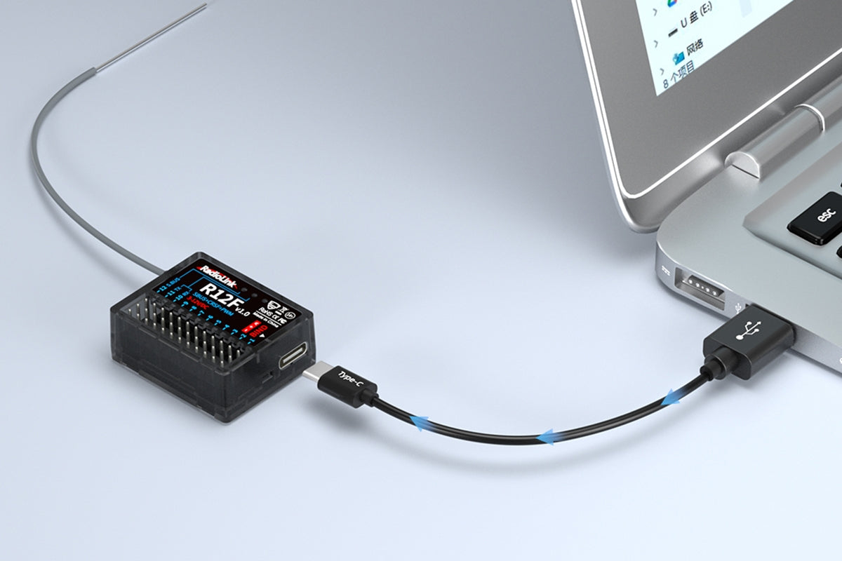 Récepteur RadioLink R12F 2,4 GHz 12 canaux FHSS - 1RL0160