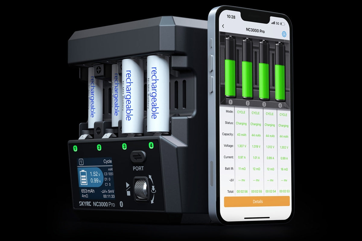 SkyRC NC3000 Pro Charger for AA / AAA NiMH & NiCd