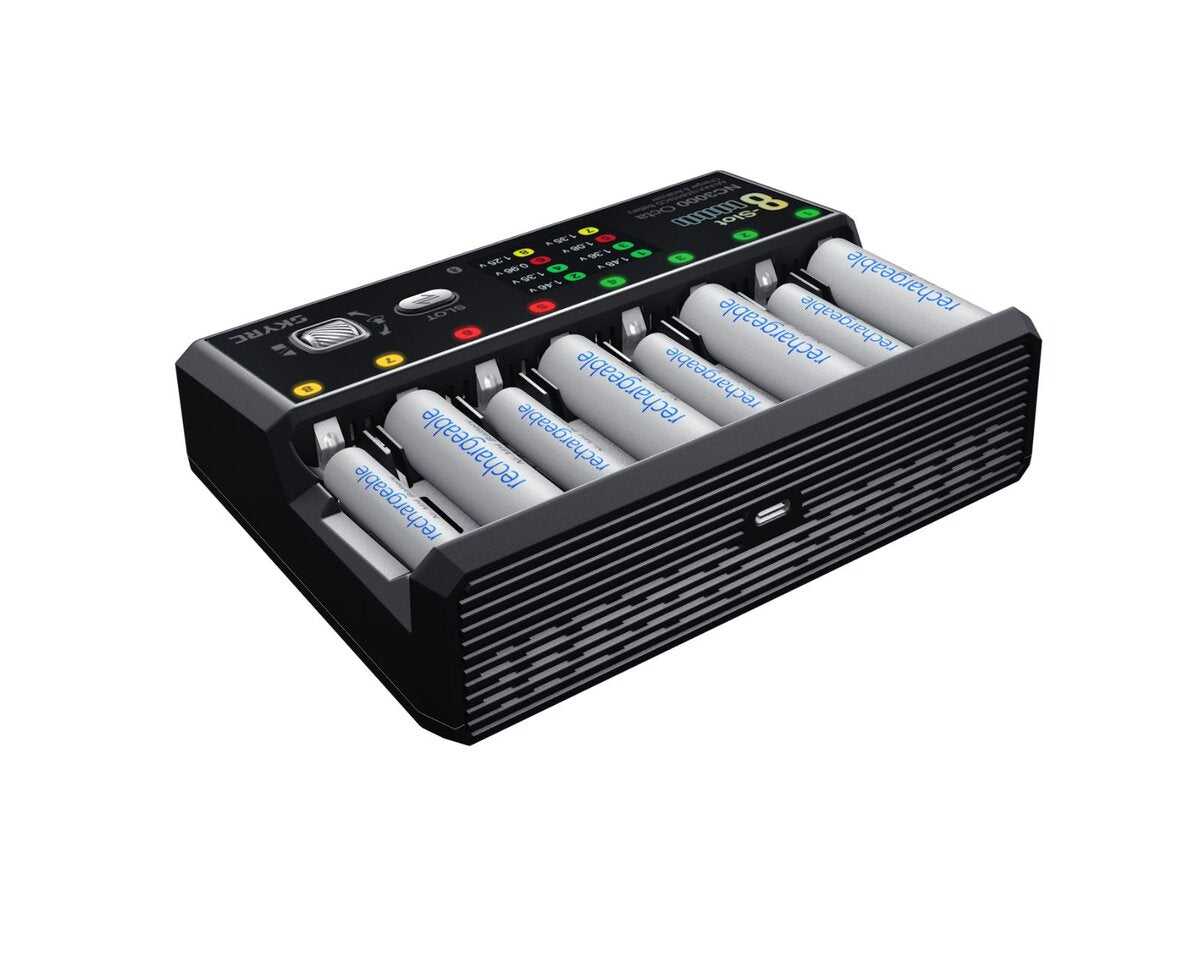 SkyRC NC3000 Octa Charger – 8-Slot AA/AAA Ladegerät & Analyzer
