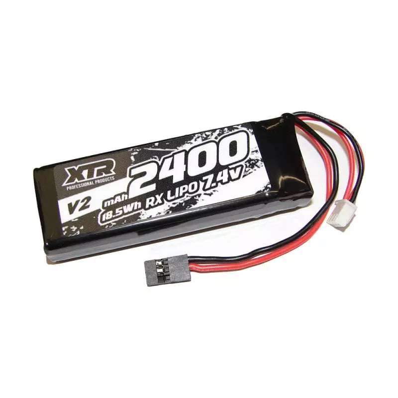 XTR Receiver Akku Flat LiPo 7.4V 2400mAh V2