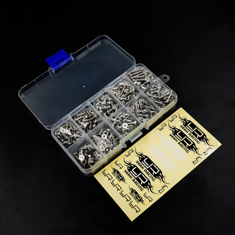 Stainless Steel Screw Assorted Set (400pcs) w/Mini box