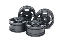 Tamiya CC-02 6 Spoke Wheels black (4) Offset +4 - RCXX - RC Racing Shop | RC Models | Tuning & Spare Parts for Professionals