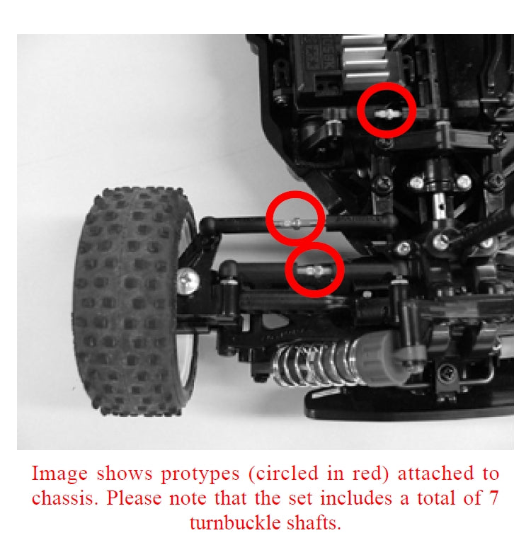Tamiya TT-02B Full Turnbuckle Set - 54539 - RCXX - RC Racing Shop | RC Models | Tuning & Spare Parts for Professionals