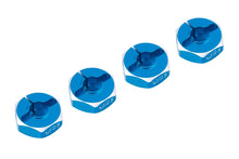 Aluminum Hex Adapter Set 12x5mm For 1/10 RC Touring Drift Crawler Blue