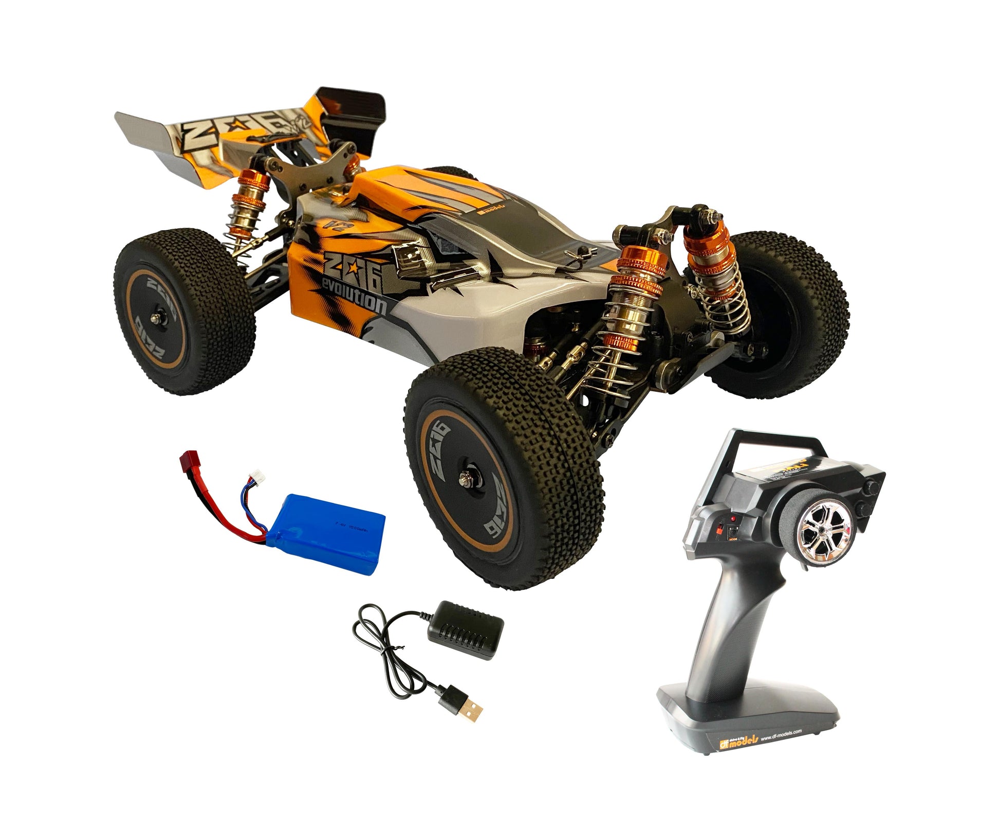 DF-Models Z06- Evolution V2 Racebuggy  RTR - 17.3123 - RCXX - RC Racing Shop | RC Models | Tuning & Spare Parts for Professionals