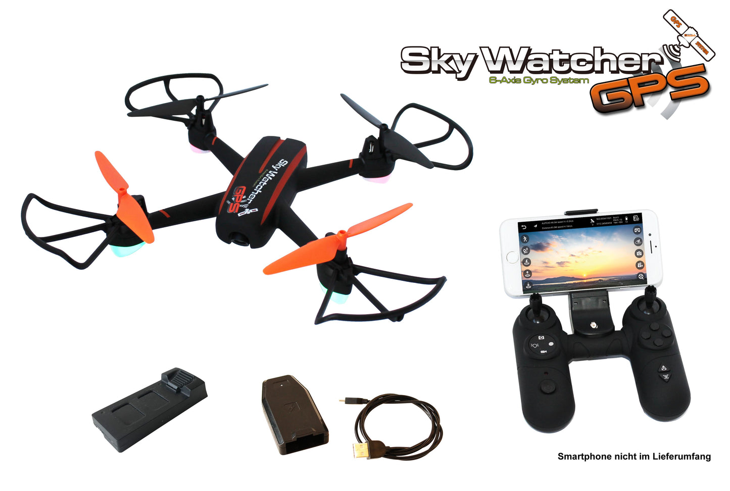 DF-Models SkyWatcher GPS RTF + FPV - 9270