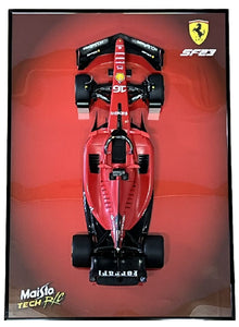 F1-Fotorahmen mit Ferrari-Modell 1/10 #16 Leclerc - RCXX - RC Racing Shop | RC Models | Tuning & Spare Parts for Professionals