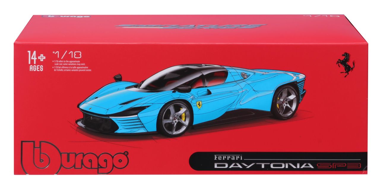 Ferrari Signature Daytona SP3 1/18 blau - RCXX - RC Racing Shop | RC Models | Tuning & Spare Parts for Professionals