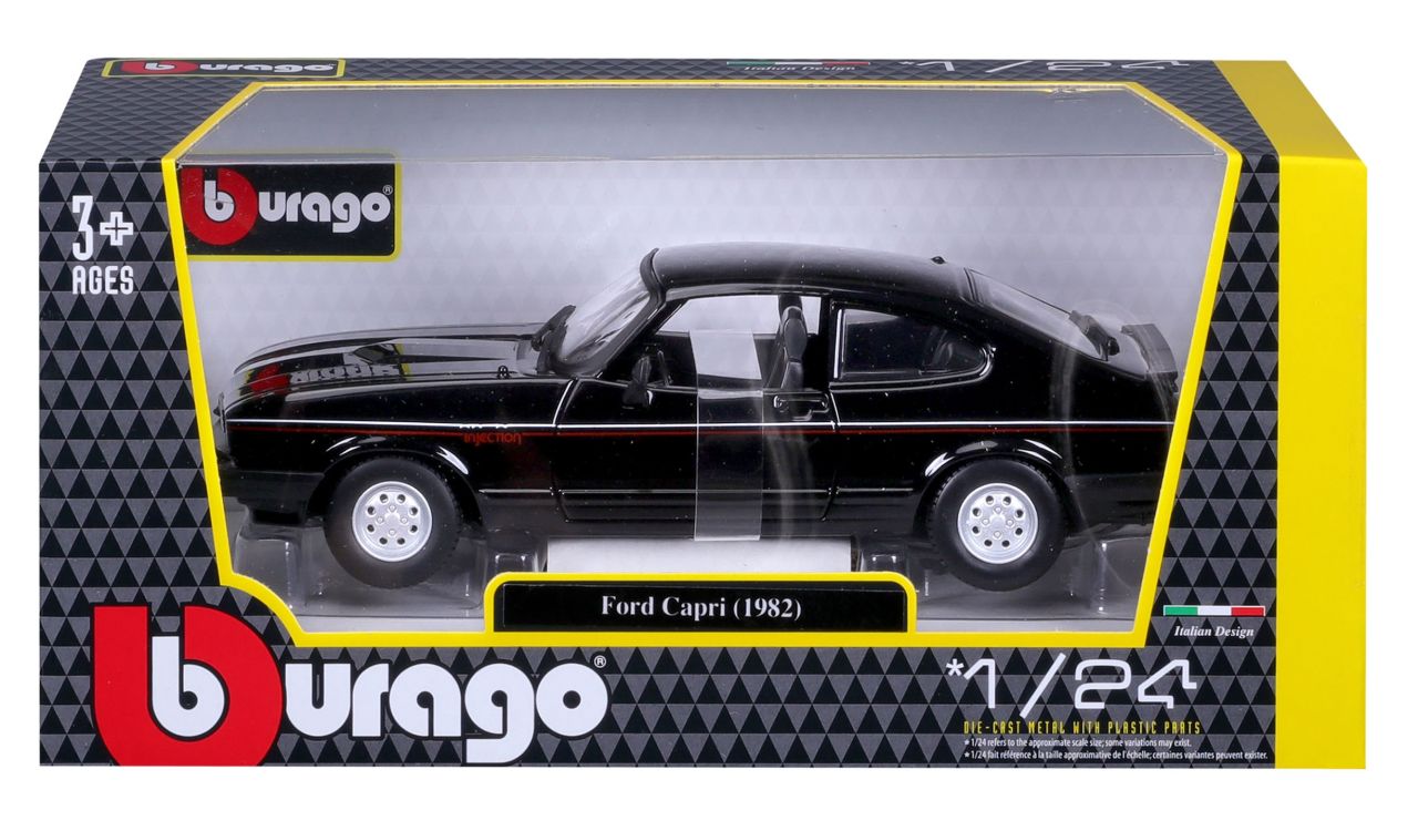 Ford Capri 1600 GT 1/24 schwarz - RCXX - RC Racing Shop | RC Models | Tuning & Spare Parts for Professionals