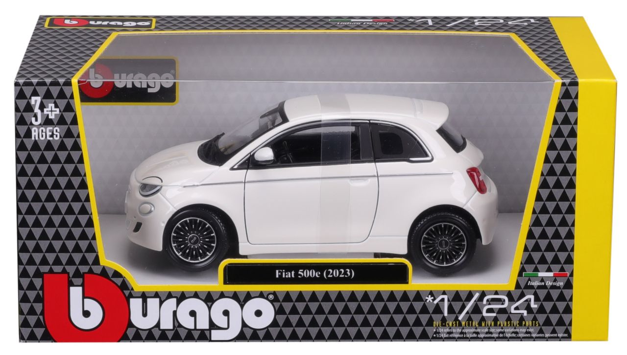 Fiat 500e 1/24 weiss - RCXX - RC Racing Shop | RC Models | Tuning & Spare Parts for Professionals
