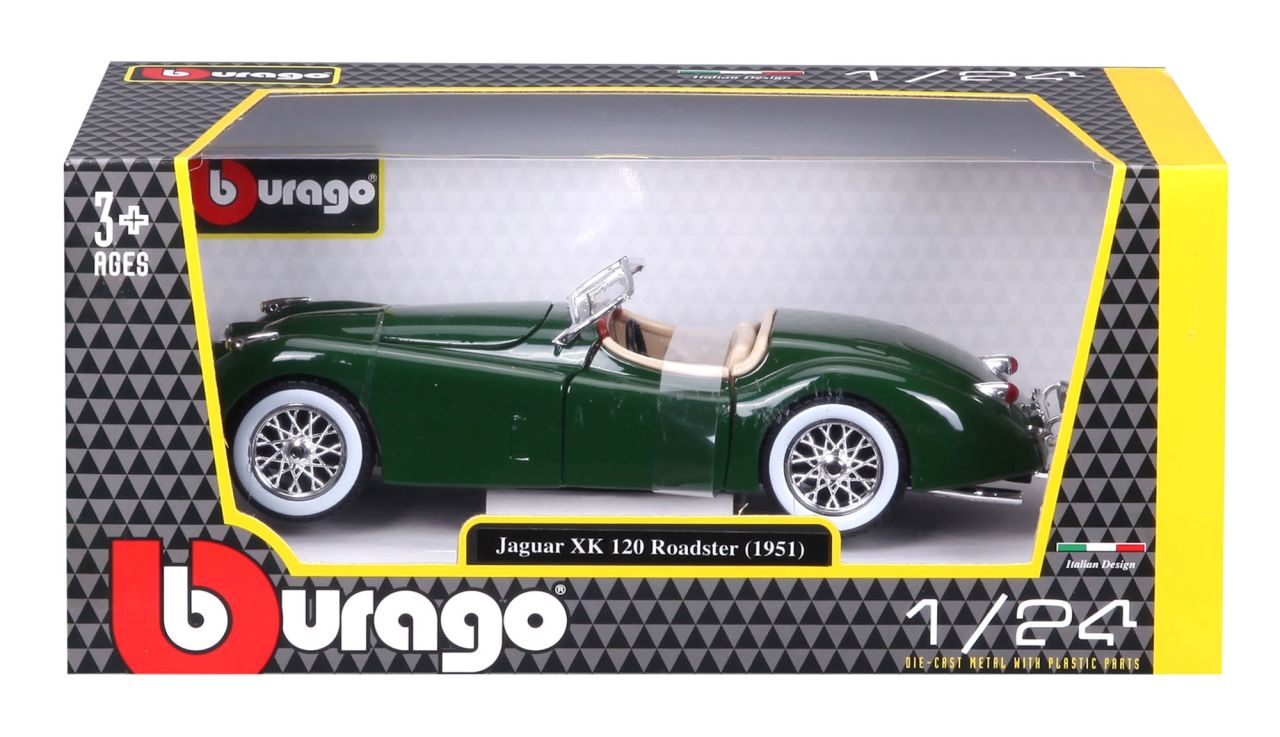 Jaguar XK 120 Roadster 1951 grün 1/24 - RCXX - RC Racing Shop | RC Models | Tuning & Spare Parts for Professionals