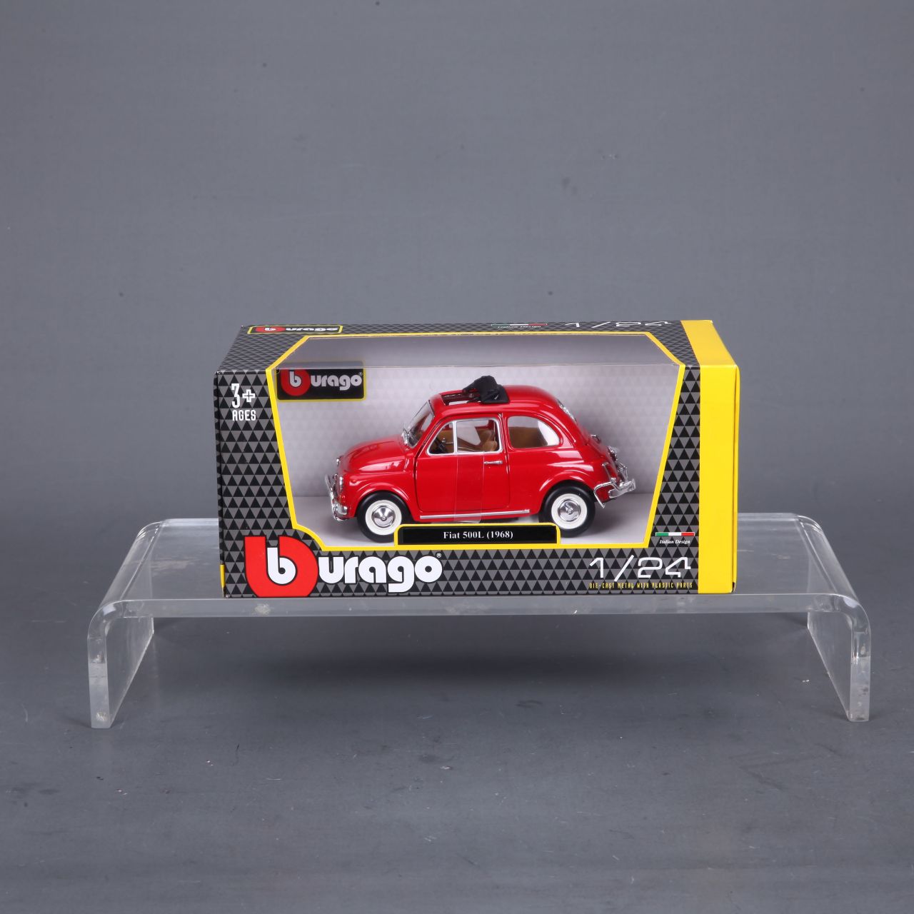 Fiat 500 L 1968 1/24 rot - RCXX - RC Racing Shop | RC Models | Tuning & Spare Parts for Professionals