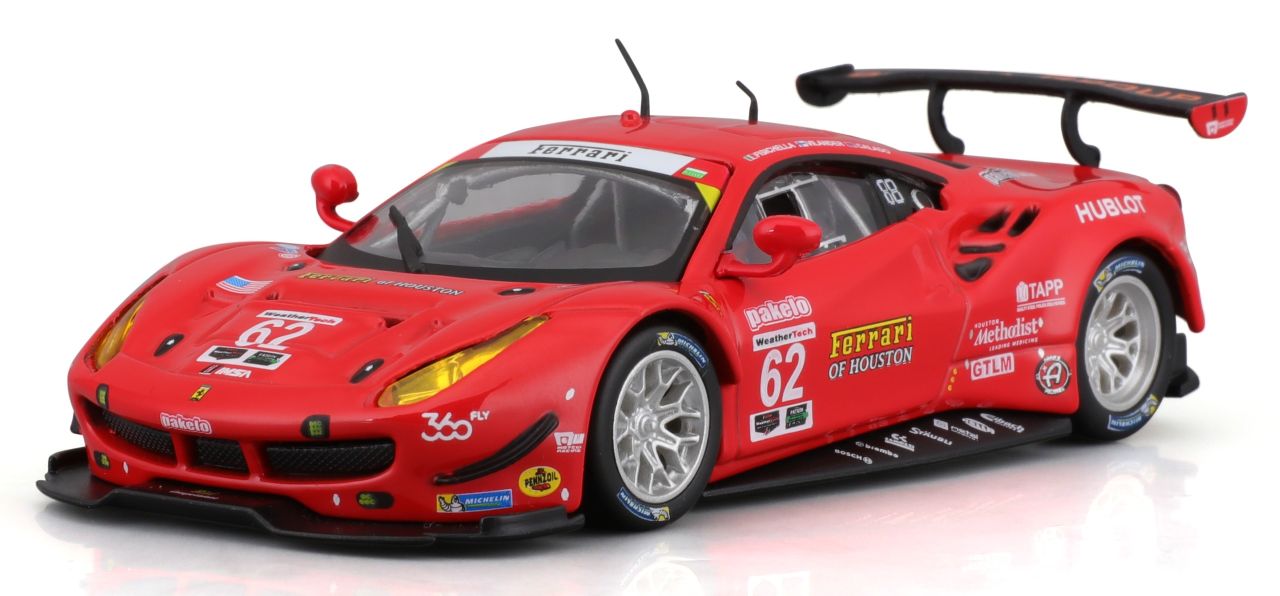 Ferrari Racing 488 GTE 2017 1/43 rot - RCXX - RC Racing Shop | RC Models | Tuning & Spare Parts for Professionals