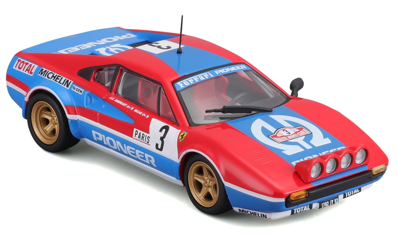 Ferrari Racing 308 GTB 1982 1/43 rot - RCXX - RC Racing Shop | RC Models | Tuning & Spare Parts for Professionals