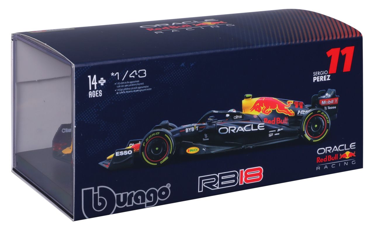 Red Bull F1 RB18 1/43 Perez 2022 - RCXX - RC Racing Shop | RC Models | Tuning & Spare Parts for Professionals