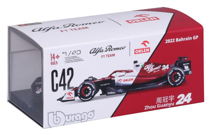 Alfa Romeo F1 Team Orlen C42 1/43 Zhou 2022 - RCXX - RC Racing Shop | RC Models | Tuning & Spare Parts for Professionals