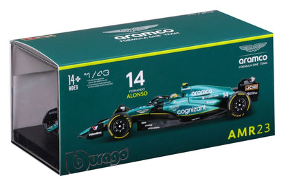 Aston Martin F1 AMR23 1/43 Alonso 2023 - RCXX - RC Racing Shop | RC Models | Tuning & Spare Parts for Professionals