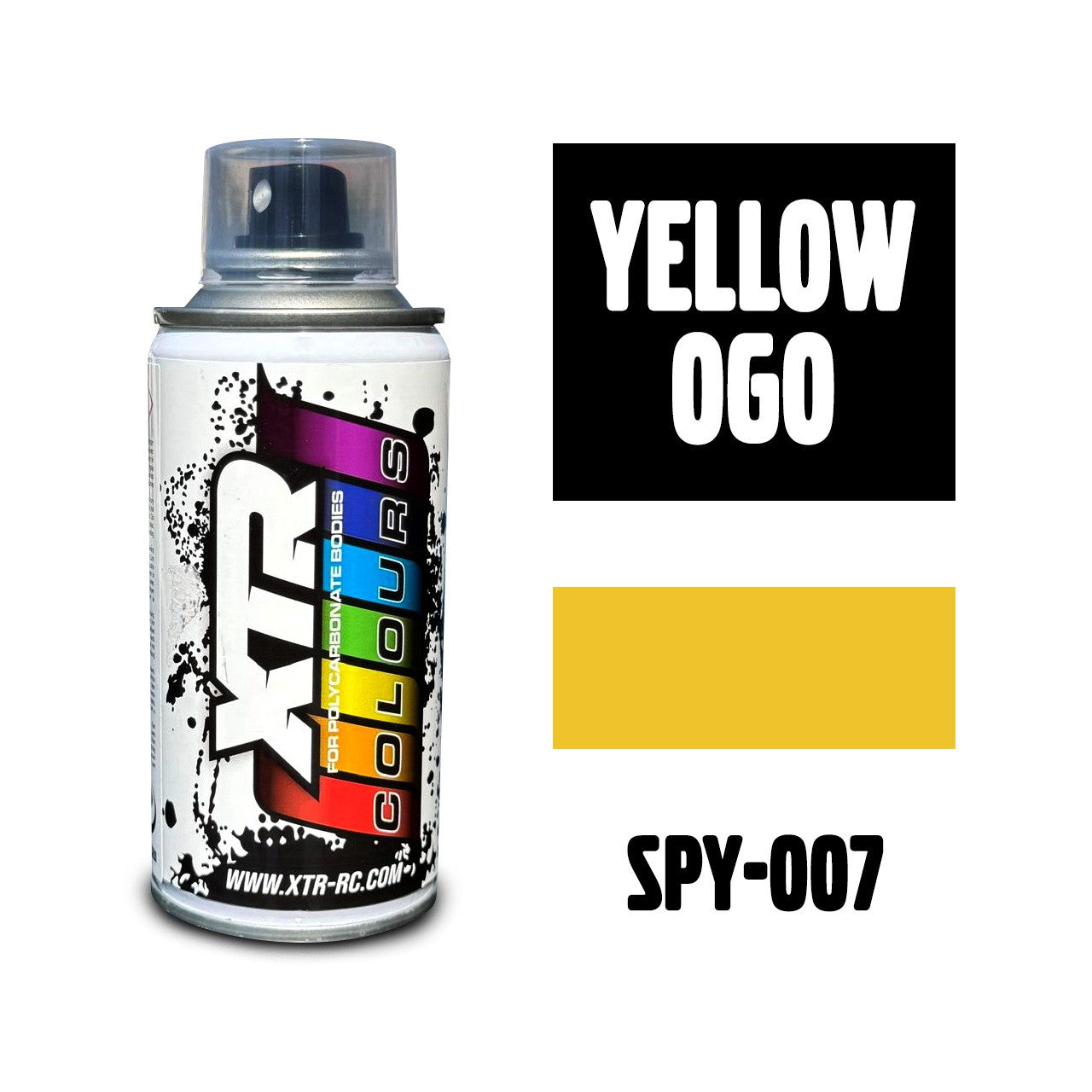 150ml XTR Colours Lexan Spray