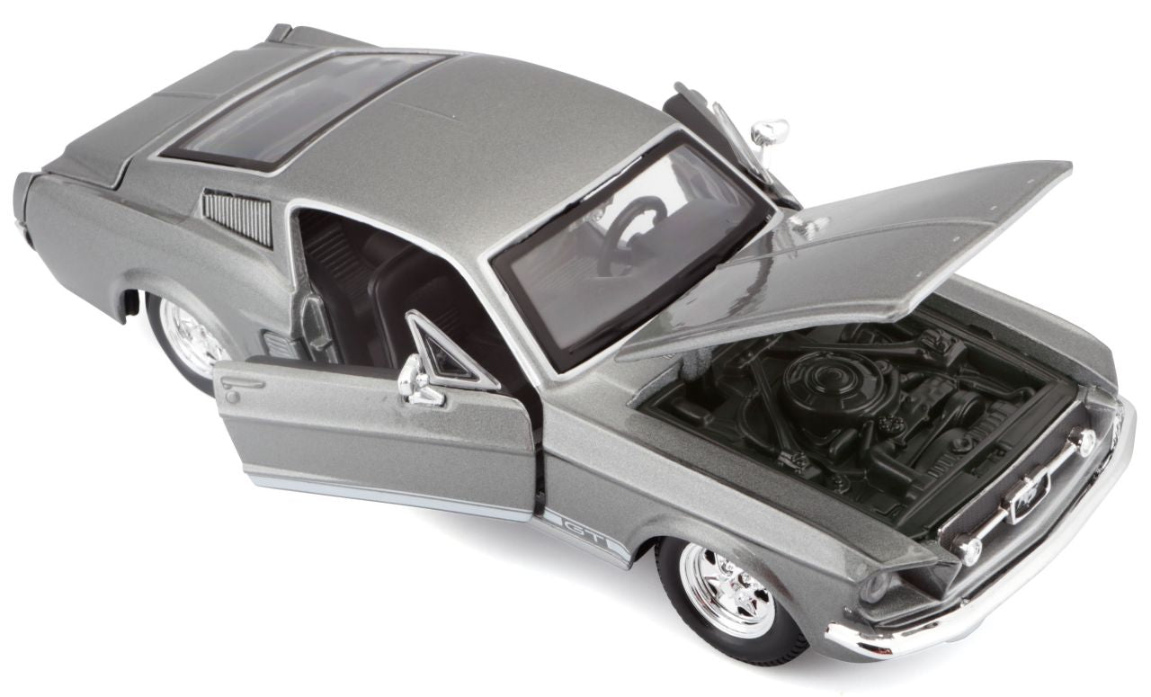 Ford Mustang GT 1967 grau 1/24 - RCXX - RC Racing Shop | RC Models | Tuning & Spare Parts for Professionals