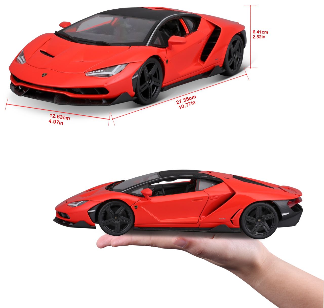 Lamborghini Centenario 1/18 orange - RCXX - RC Racing Shop | RC Models | Tuning & Spare Parts for Professionals