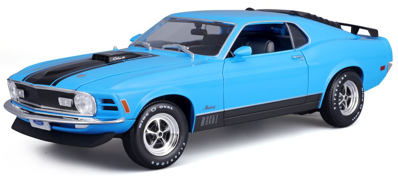 Ford Mustang Mach 1 1970 1/18 blau - RCXX - RC Racing Shop | RC Models | Tuning & Spare Parts for Professionals