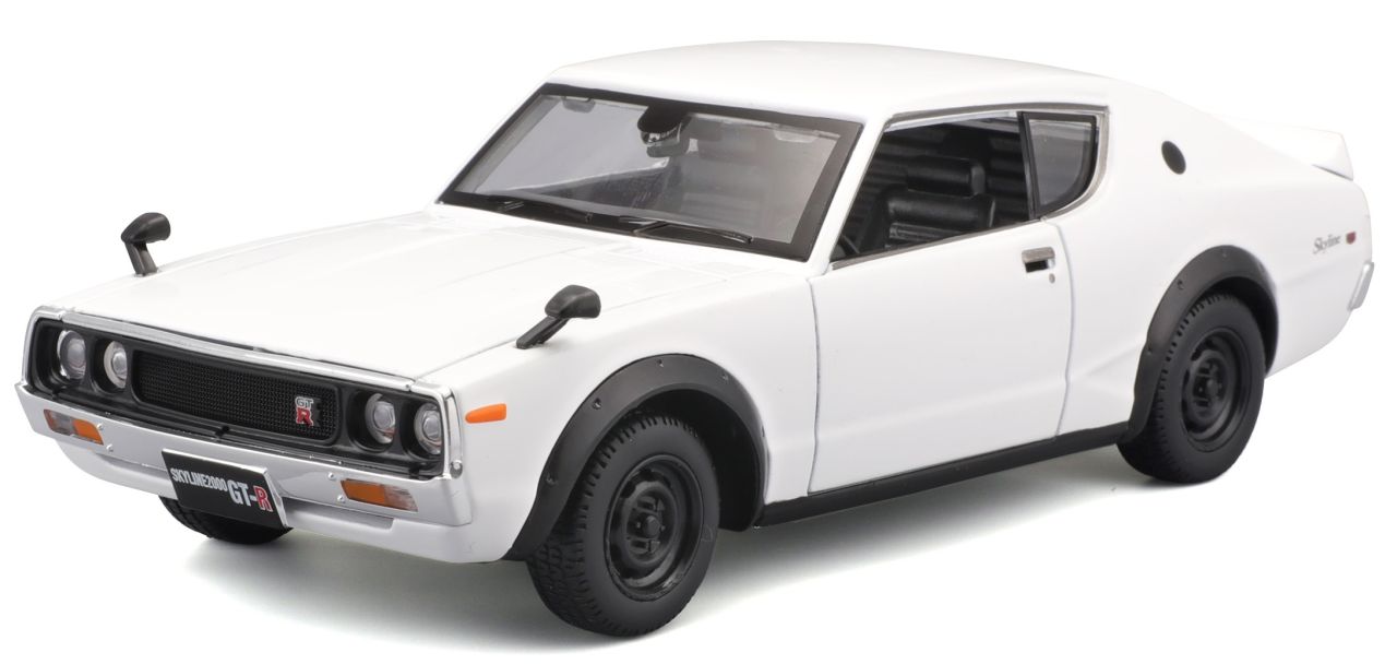 Nissan Skyline 2000 GT-R 1973 (KPGC110) 1/24 weiss - RCXX - RC Racing Shop | RC Models | Tuning & Spare Parts for Professionals