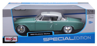 Studebaker Starline 1953 1/18 grün - RCXX - RC Racing Shop | RC Models | Tuning & Spare Parts for Professionals