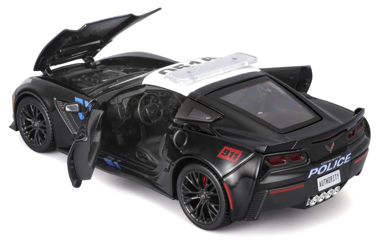 Chevrolet Corvette Z06 2015 Police 1/24 - RCXX - RC Racing Shop | RC Models | Tuning & Spare Parts for Professionals
