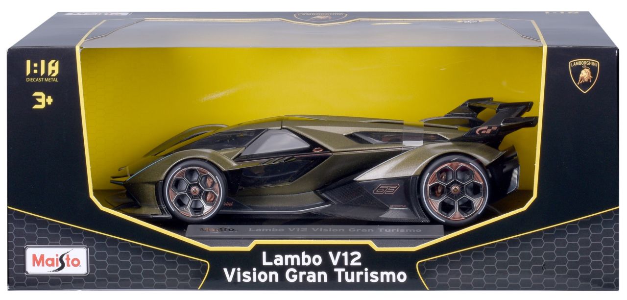 Lamborghini V12 Vision Gran Tourismo 1/18 grün - RCXX - RC Racing Shop | RC Models | Tuning & Spare Parts for Professionals